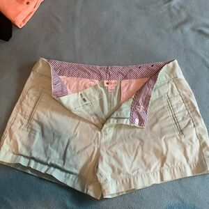 Mint green shorts